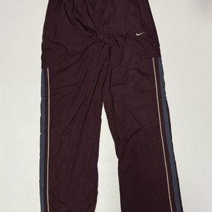 희귀!! 나이키 올드스쿨 솔로 스우시 버건디 트랙팬츠