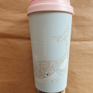 스타벅스 2015 서머 엘마 고래 텀블러 473ml