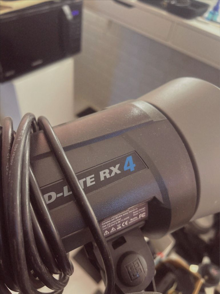 엘린크롬 D-LITE RX 4 스튜디오 조명 2ea + 동조기 이미지