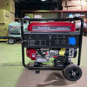 새상품 7.5kW 가솔린 비상용발전기 혼다로 구동되는 발전기 임대 판매 이미지