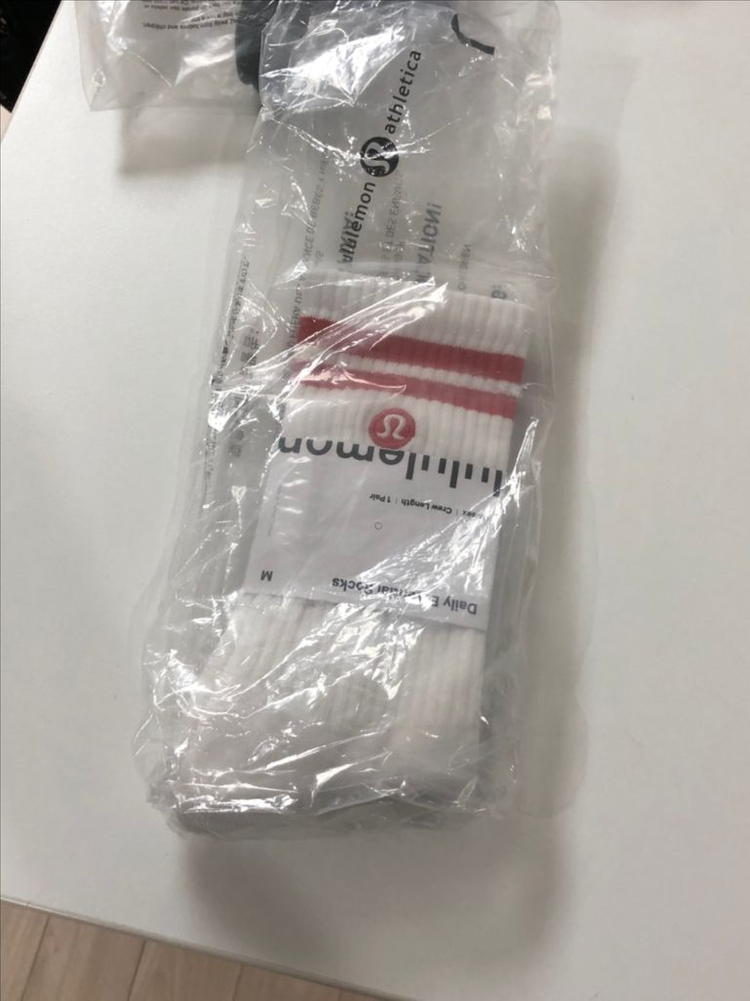 룰루레몬 데일리 에센셜 삭스--1