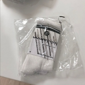 룰루레몬 유니섹스 데일리 에센셜 크루 삭스