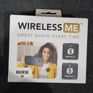 [판매/미개봉] 로데 와이어리스 미 RODE WIRELESS ME 무선 마이크