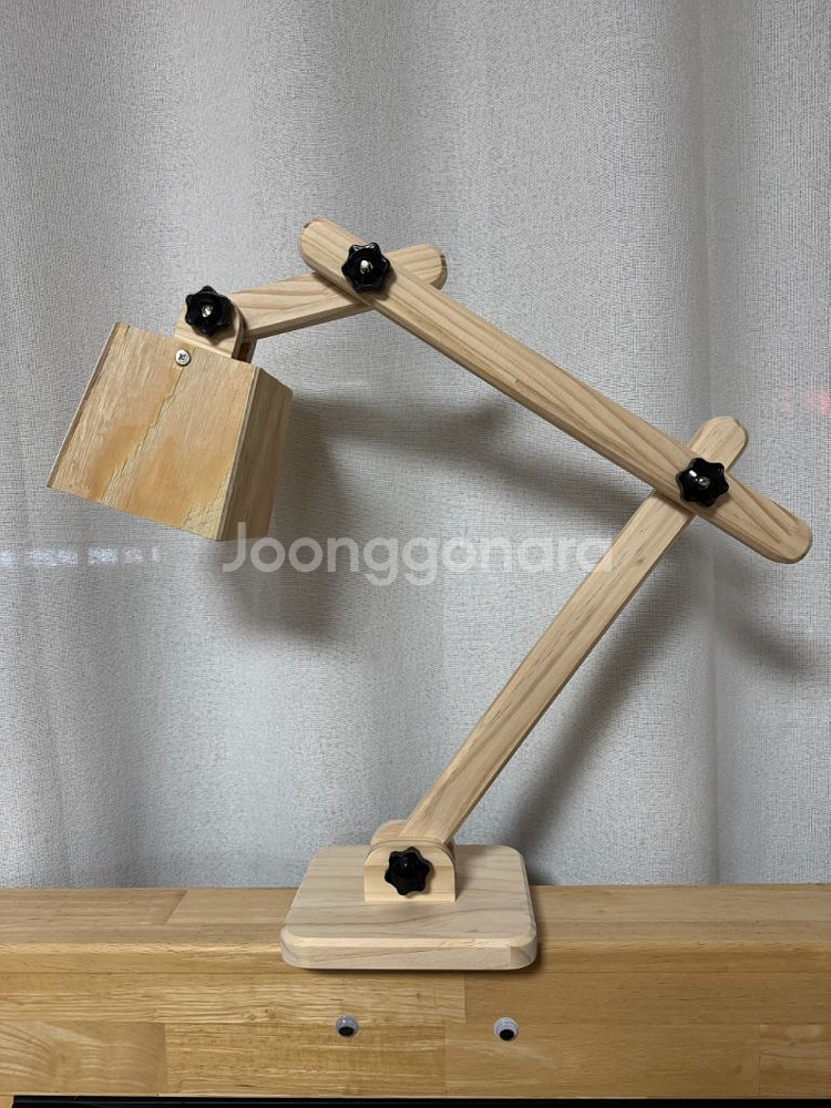 우드 스탠드 조명--5