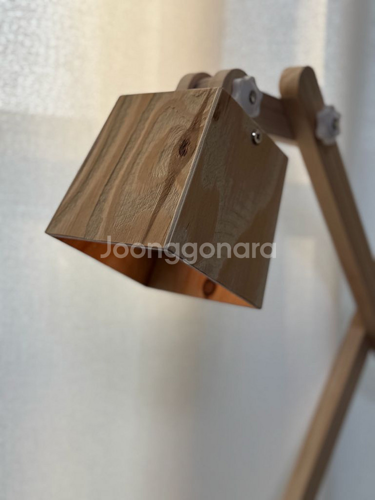 우드 스탠드 조명--6