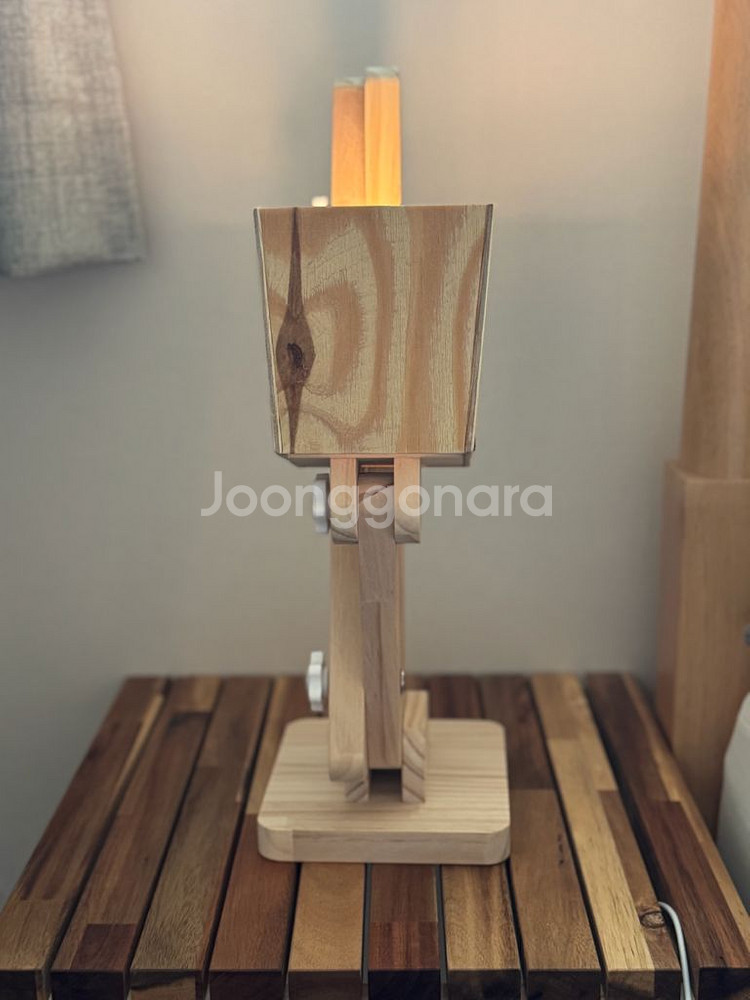 우드 스탠드 조명--9