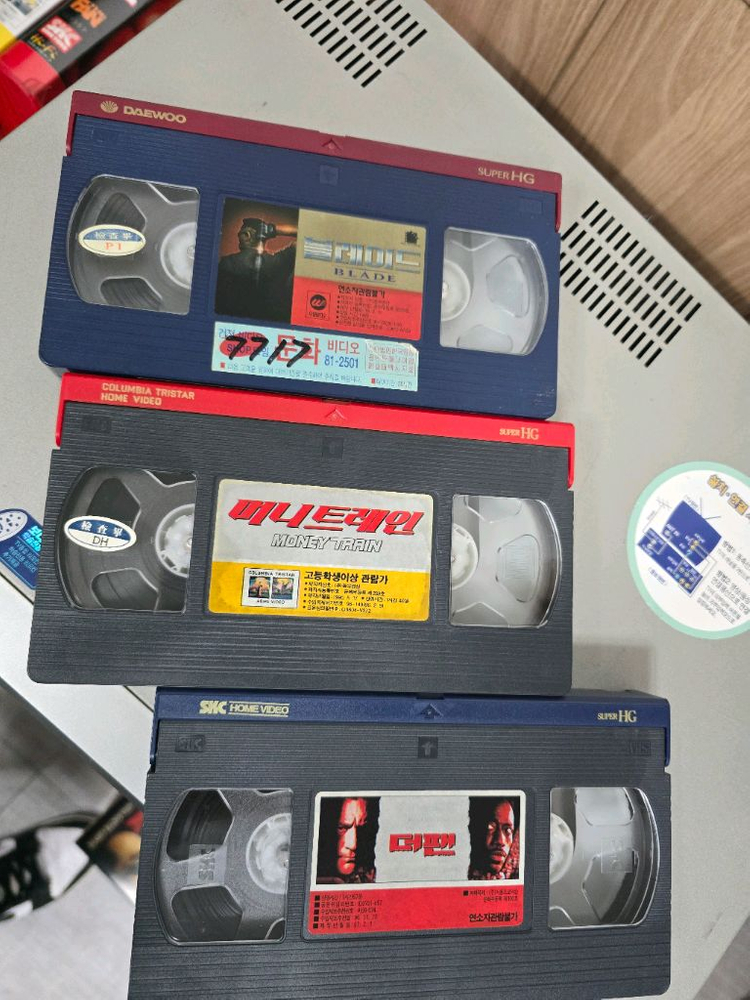 액션스타 웨슬리 스나입스 출연작 비디오테이프 일괄(새해세일)--3