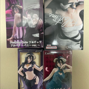 알베도 피규어 일괄