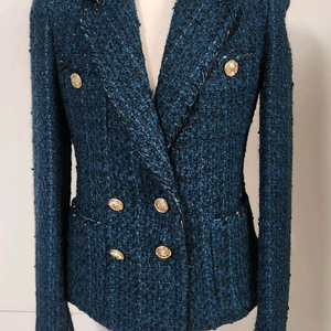 미샤 트위드 자켓 블루 44 23SS