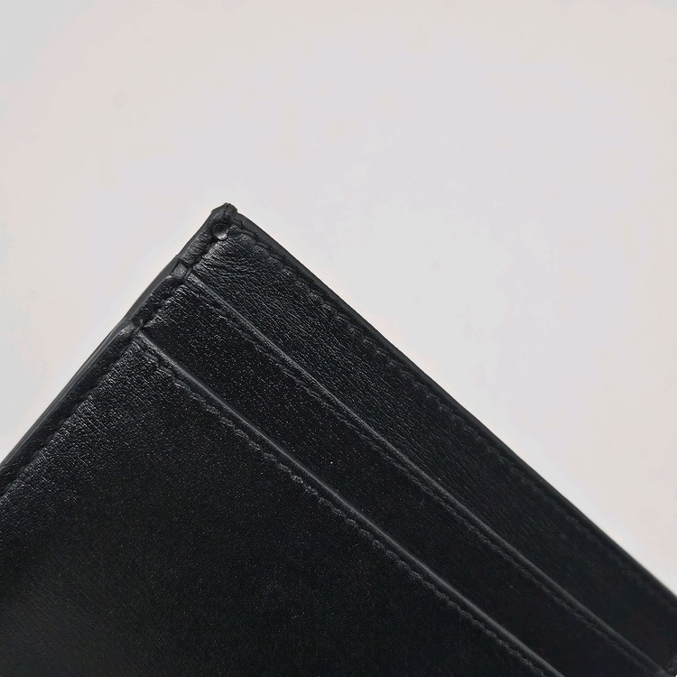 정품 입생로랑 타이니 로고 카드지갑--9