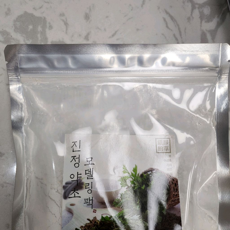 새상품) 린제이 진정약초 모델링팩 + 팩 도구 새상품 세트--2