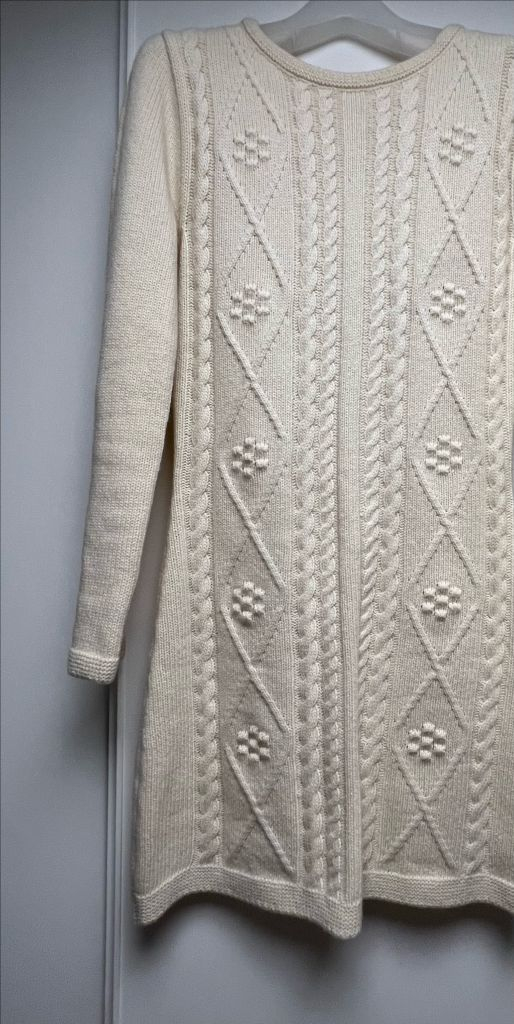 르플레인 케이블 니트 원피스 이미지