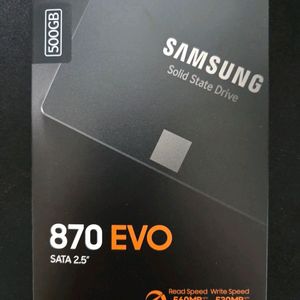 삼성 870evo SSD 500GB 신제품 팝니다