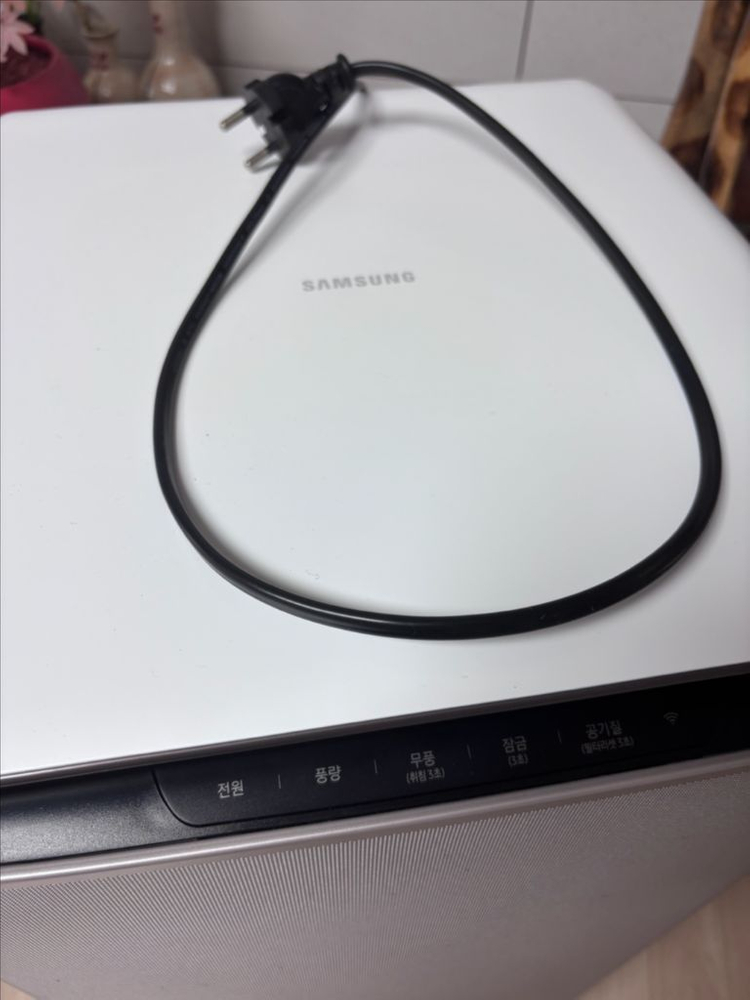 제주도 직거래) 삼성 공기청정기 무풍큐브 넓은 거실용--1