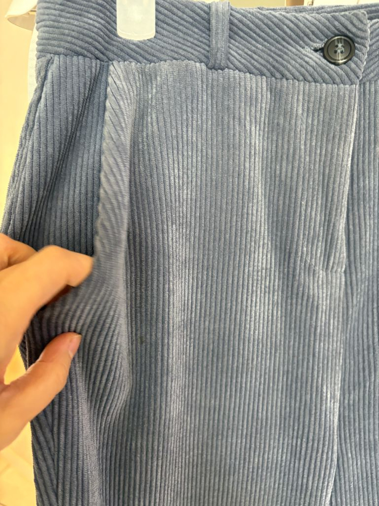 니드썸 코듀로이 스판 팬츠 스몰--3