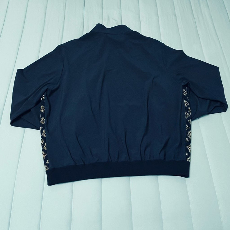 루이비통 모노그램 테크니컬 코튼 트랙 탑 쟈켓--4