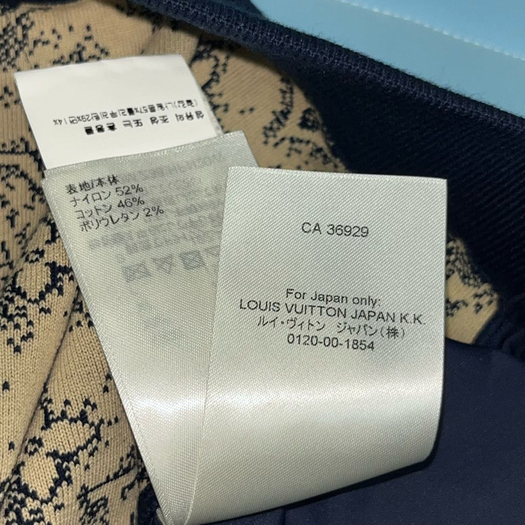 루이비통 모노그램 테크니컬 코튼 트랙 탑 쟈켓--9