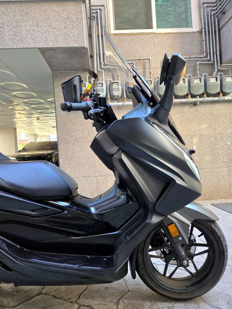 혼다 포르자350 24년식 사용검사완료,블박 2채널,소모품 올점검--4