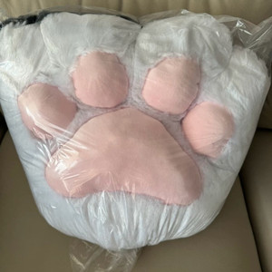 고양이 발바닥 모양 쿠션 택포