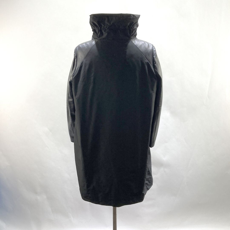 안지크 여성 양가죽 배색 하이넥점퍼 FREE 영구제 이미지