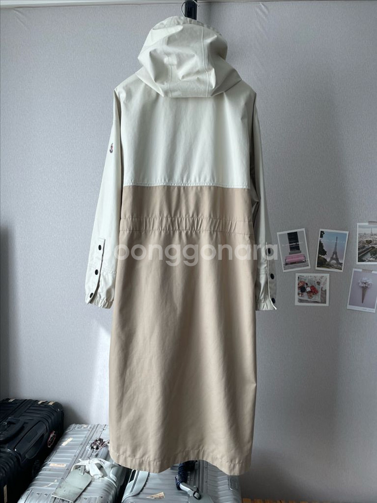 (정품)몽클레어(moncler) 후드 여성 롱 바람막이 트렌치 아카말롱(Akhamalong) 사이즈2--4