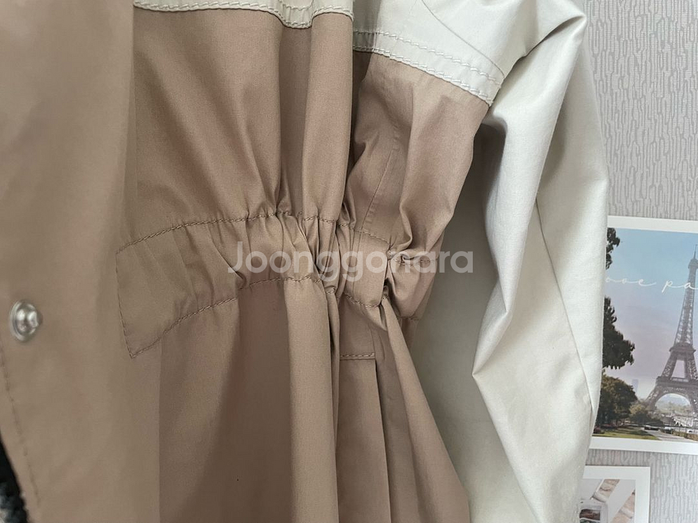 (정품)몽클레어(moncler) 후드 여성 롱 바람막이 트렌치 아카말롱(Akhamalong) 사이즈2--8