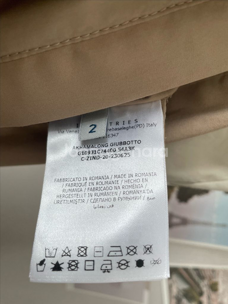 (정품)몽클레어(moncler) 후드 여성 롱 바람막이 트렌치 아카말롱(Akhamalong) 사이즈2--9