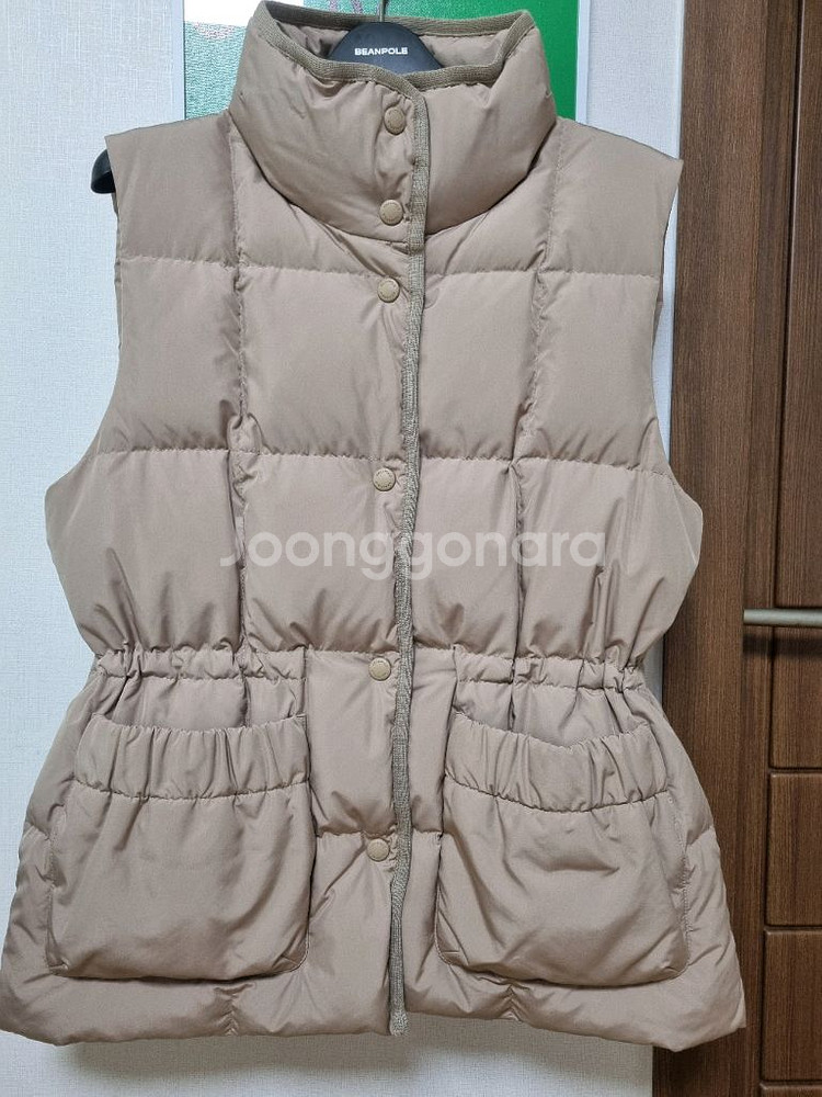 빈폴 레이디스 여성 구스다운 패딩 조끼 팝니다--1