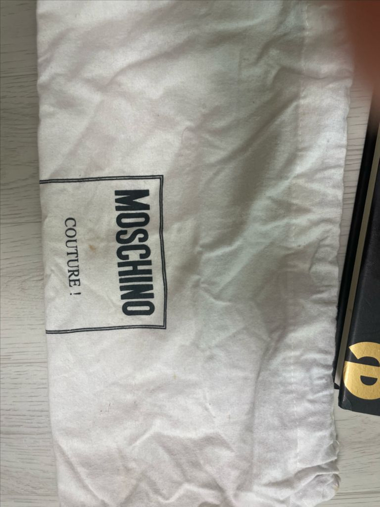 모스키노 블랙 클러치백--7