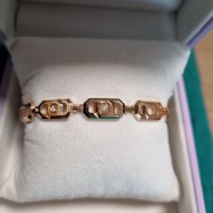 골든듀 첸트로 18k 다이아 팔찌