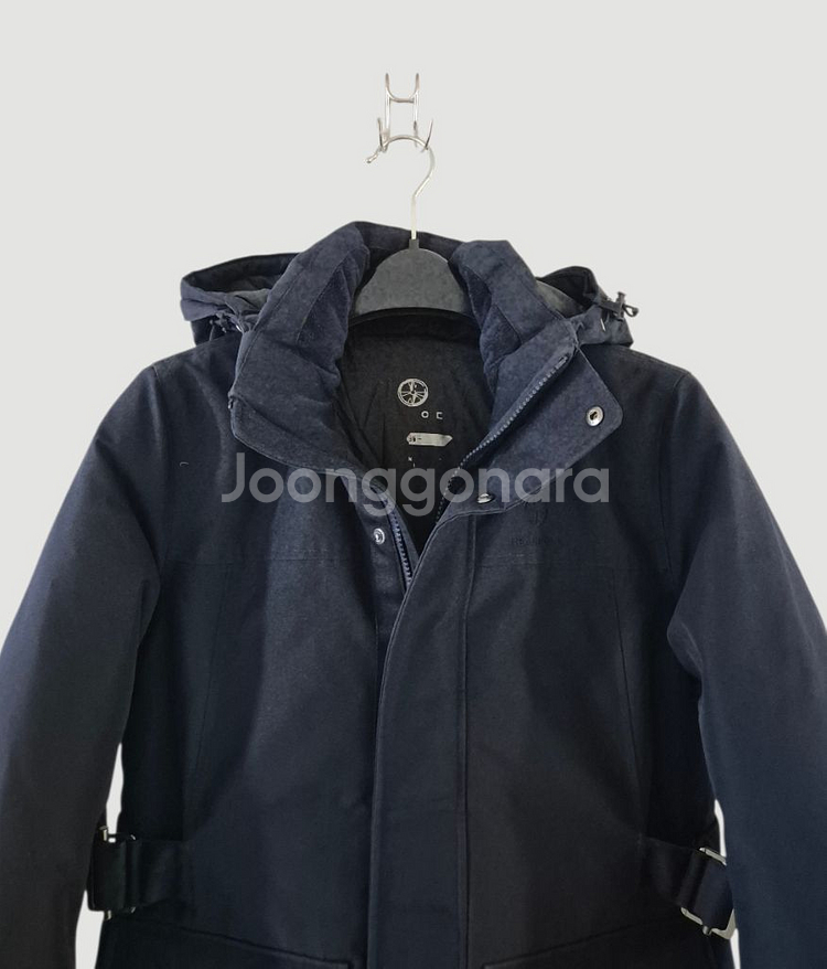 [95]빈폴 여자 고어윈드스토퍼 구스롱패딩--1