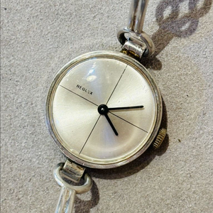 Reglex 800실버 여성용 빈티지 수동시계