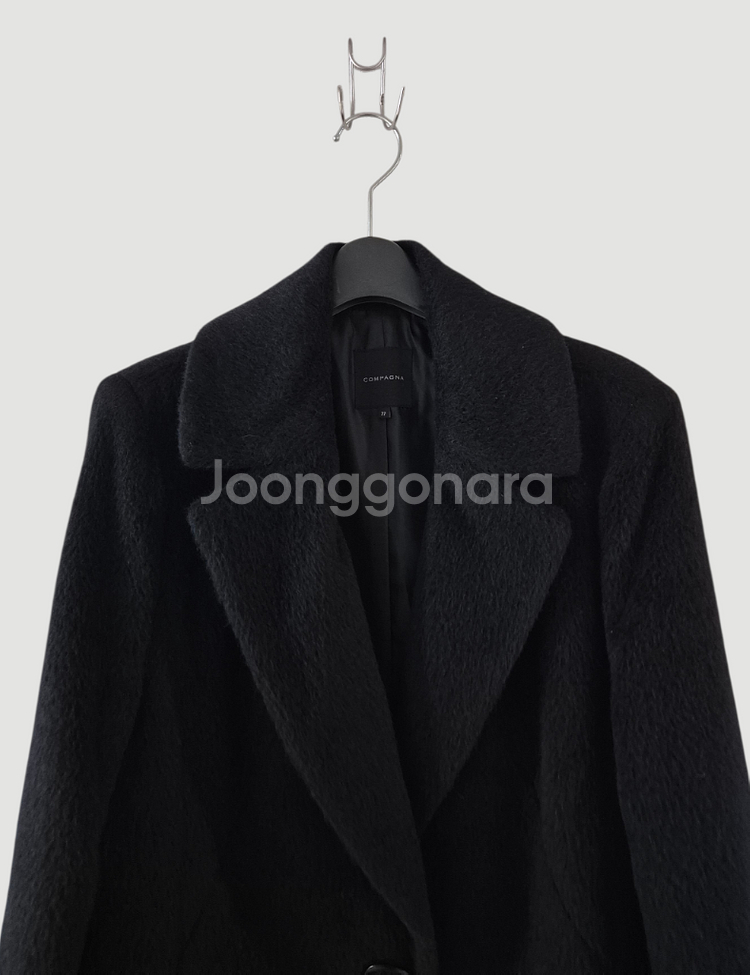 [66]꼼빠니아 여자 울 알파카 롱코트--1