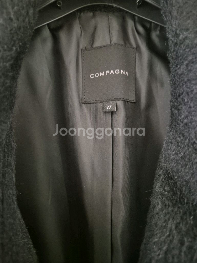 [66]꼼빠니아 여자 울 알파카 롱코트--4