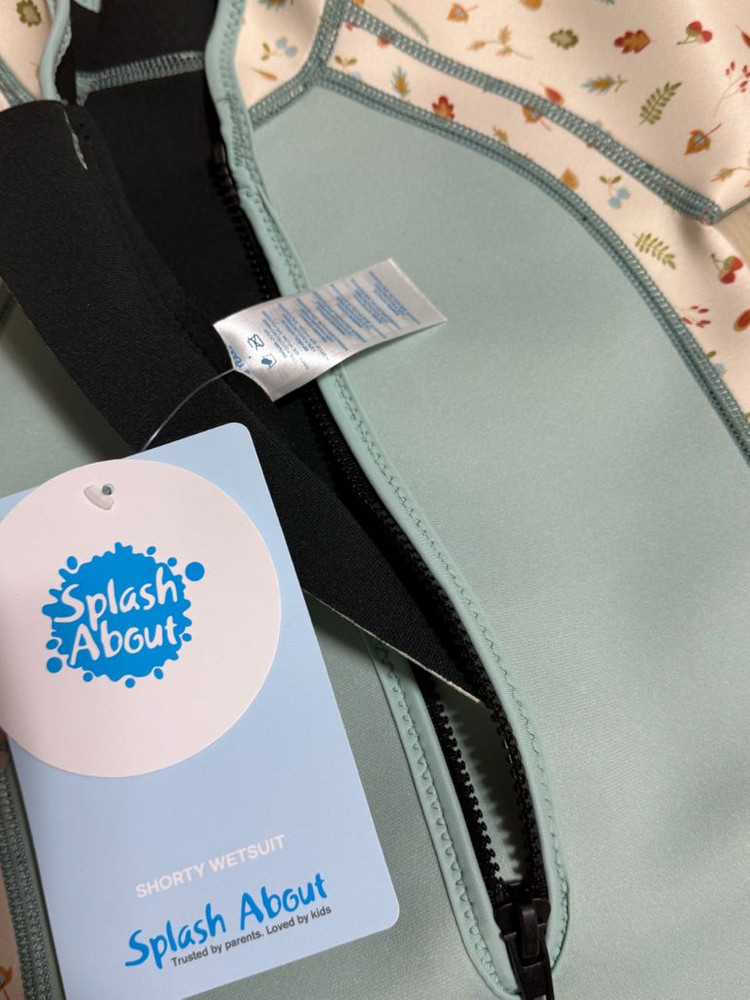 스플래쉬어바웃 웻슈트 리틀아콘스 새상품L (4-6) 이미지