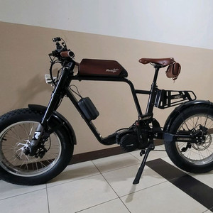 BR3 헤리티지 바버 HBR M1200 전기자전거 48V 1200W 미드모터