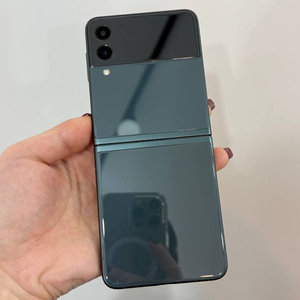 무잔상)갤럭시Z플립3 그린 256GB Y1393