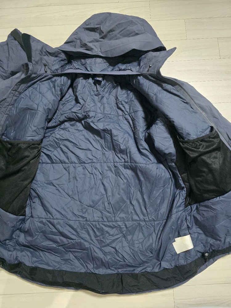 아크테릭스 고어텍스 패딩 XL 그레이 정품 운포--4
