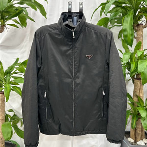 (52)프라다 삼각로고 리버시블 경량 패딩 자켓