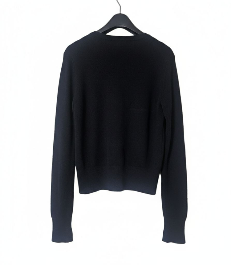 자라 쥬얼버튼 니트 가디건 블랙 색상 S사이즈 이미지