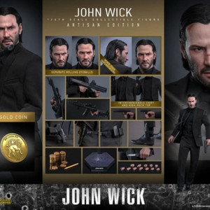 핫토이 MMS833AE 존윅1 존윅 키아누 리브스 아티산 한정판 피규어 예약금 양도합니다.