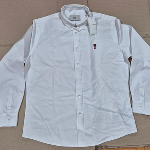 ami QR정품아미 스몰로고 옥스포드셔츠 남녀공용