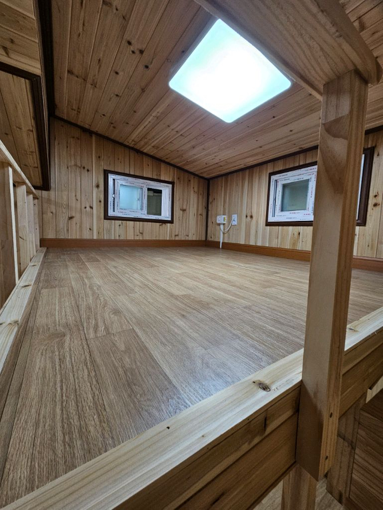 3*6 다락형 복층 농막, 농촌체류형쉼터, 이동식주택, 기숙사 1350만원 이미지