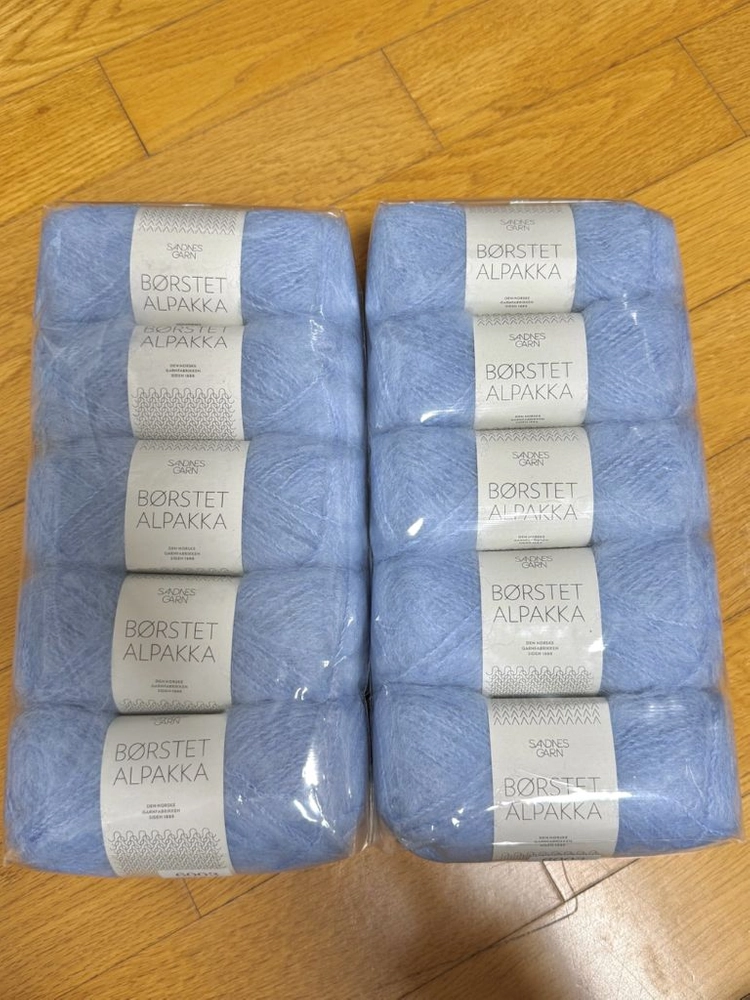 뜨개실 산네스간 보스텟 알파카실 판매합니다! 이미지