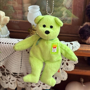 키링 커스텀) 2004년도 25주년 맥토이 미니 ty베어 고전빈티지인형 티와이베어 빈티지해피밀토이 이미지