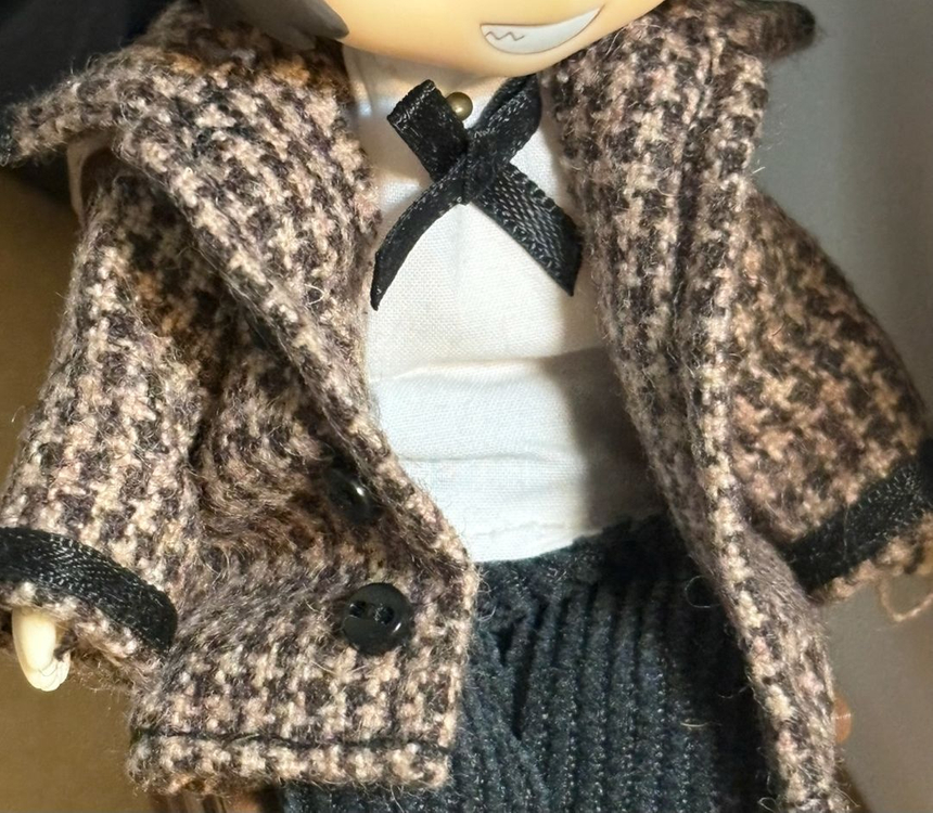 미사용) 넨도로이드 돌 넨도돌 굿스마정품 회색정장 세트--5