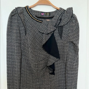 정장스타일 여성니트티