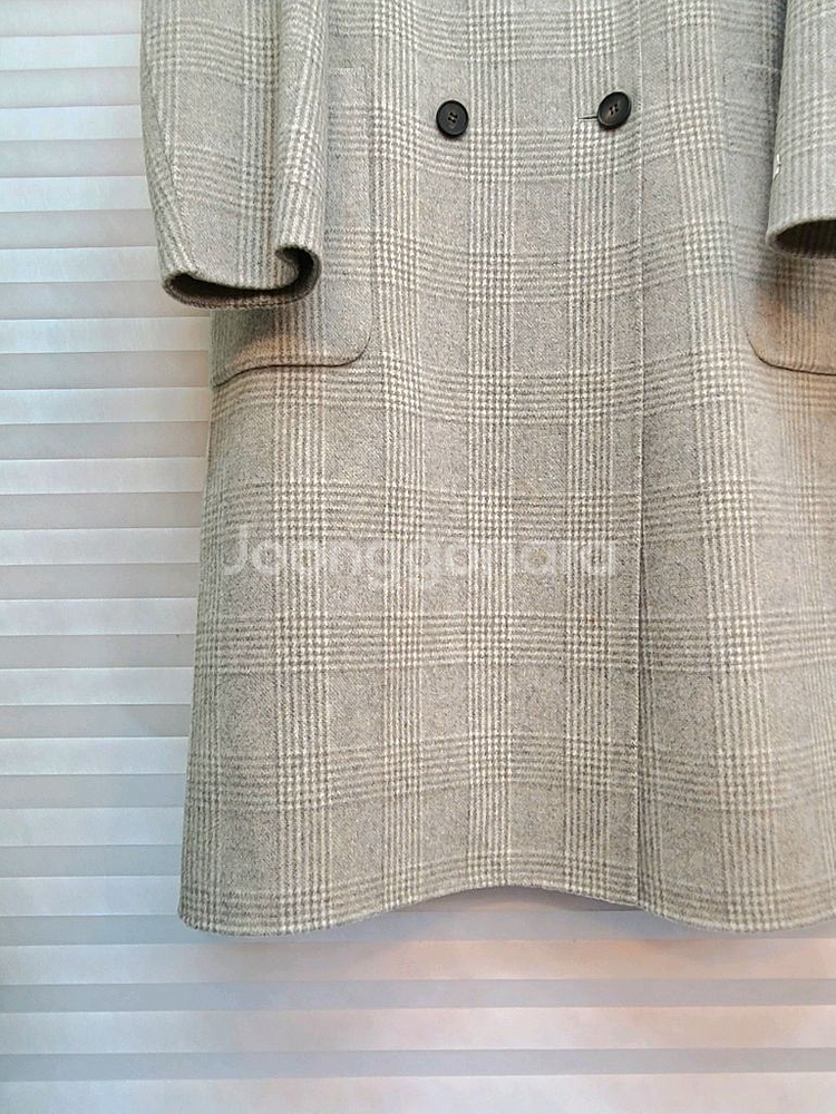 퓨어다> 상태최상-울90 핸드메이드 벨티드 롱코트--6