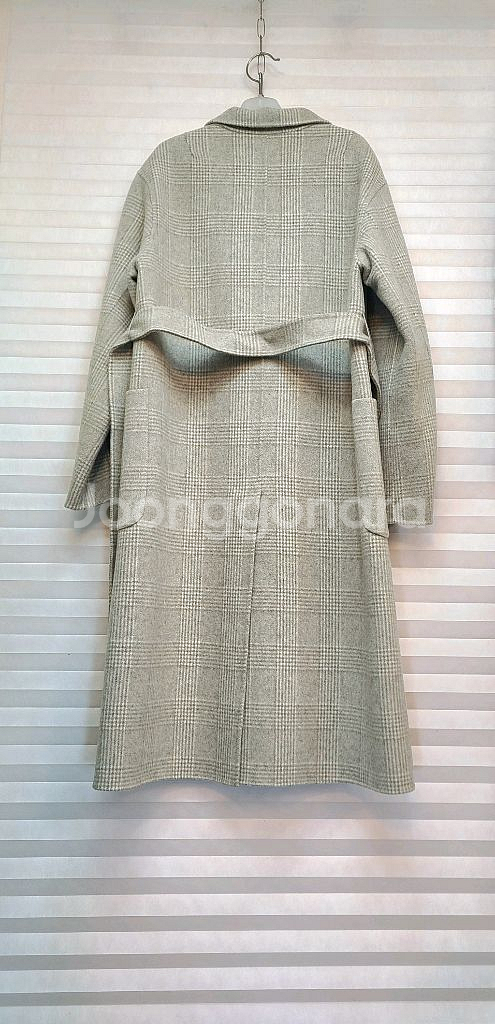 퓨어다> 상태최상-울90 핸드메이드 벨티드 롱코트--7