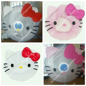 헬로키티 선풍기 커버 선풍기 보관커버 덮개 키틱커버 이미지